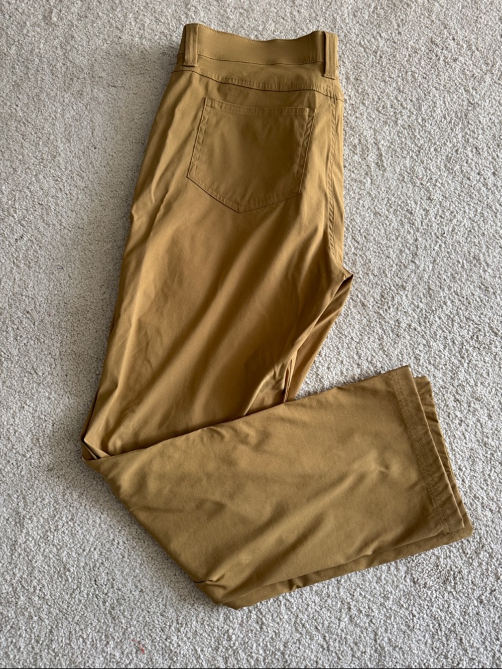 Men's Orvis Pants in Caramel Tan